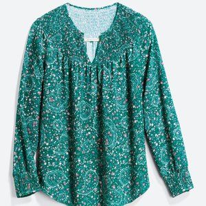 41 Hawthorn Green Calico Stitch Fix Women's Blouse